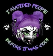 I Avoided People Purple