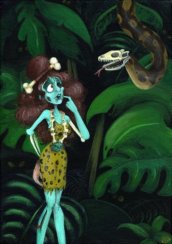 Girl And Snake